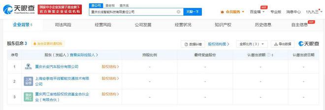 長(zhǎng)安汽車(chē)攜手共建智能科技公司，注冊(cè)資本2億布局軟硬件產(chǎn)業(yè)