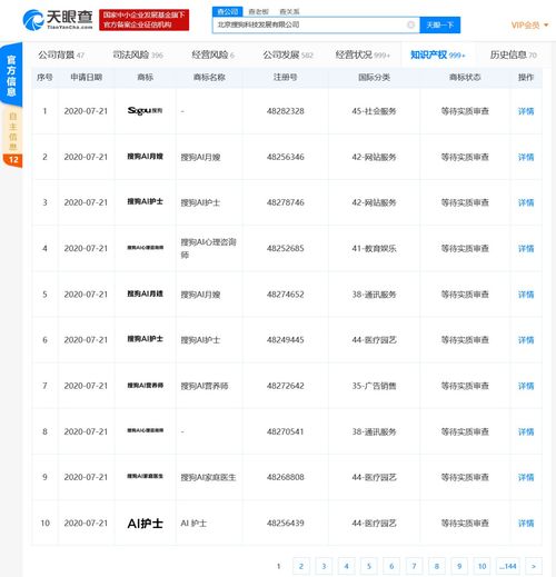 北京科技發展布局AI醫療健康領域，注冊多項相關商標強化計算機軟件開發實力